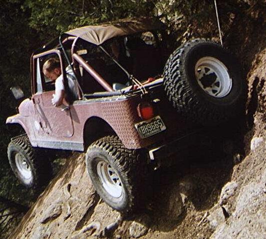 Terry's CJ-7 on Hackett Gulch